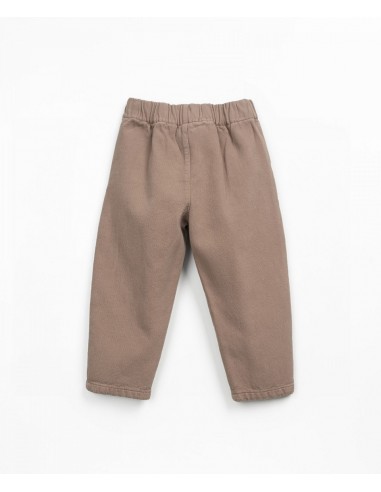 PANTALON EN SARGA MARRON