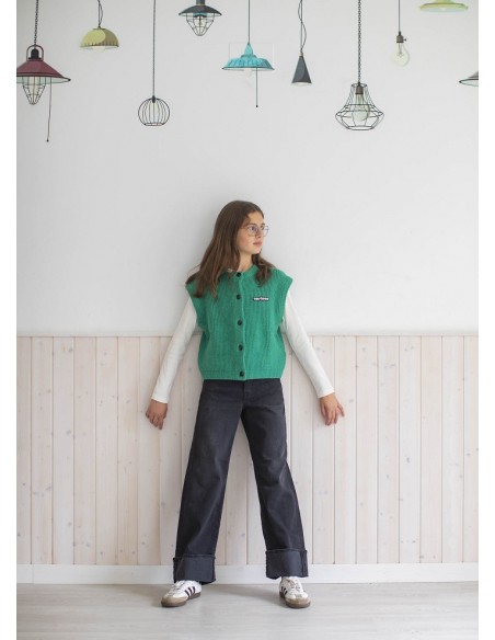 PANTALON CULOTTE NEGRO