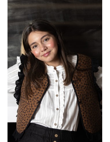 CHALECO ANIMAL PRINT