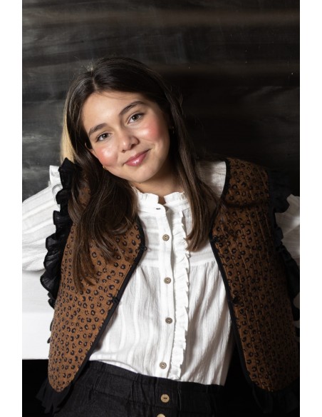 CHALECO ANIMAL PRINT