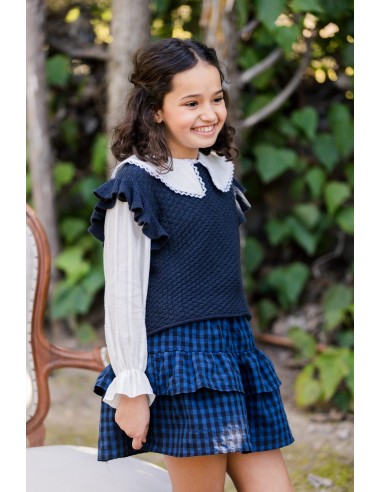 BLUSA  BLANCA CUELLO