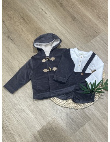 RANITA CON TIRANTES GRIS