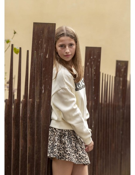 FALDA LEOPARDO
