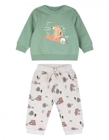 CONJ.ALGODON OSOS VERDE