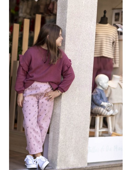 SUDADERA JERSEY BUGANVILLA