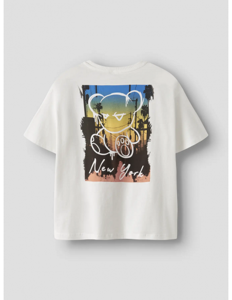 CAMISETA BLANCA OSO