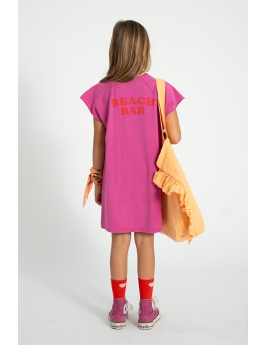 VESTIDO FUCSIA CON HELADO