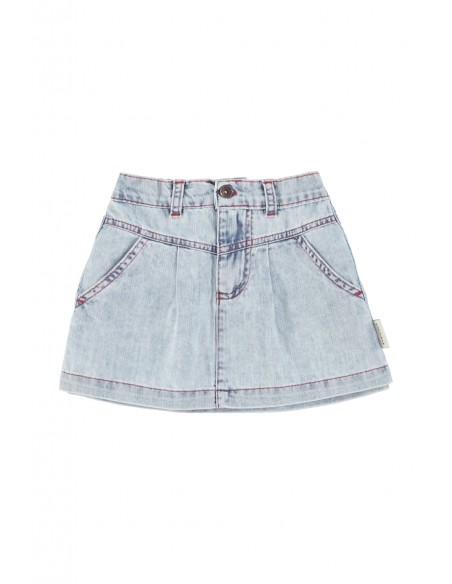 FALDA DENIM CLARA Y BLANDITA