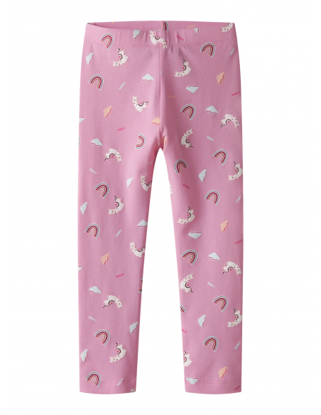 LEGGING ROSA LLAMAS/NUBES