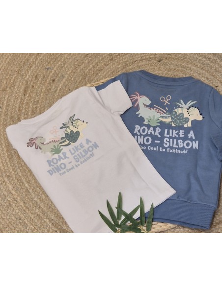 CAMISETA DINO BLANCO