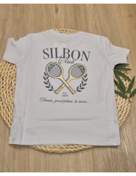 CAMISETA SILBON CLUB AZUL CLARO