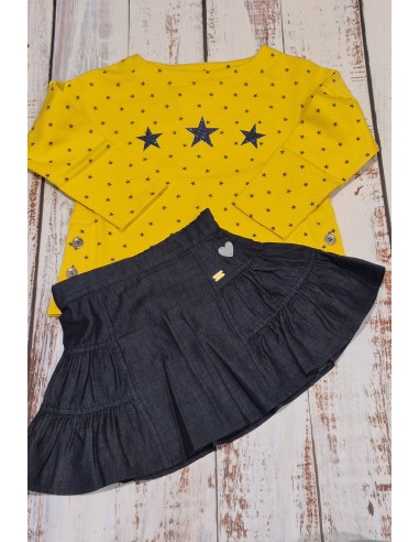 SUDADERA ESTRELLAS AMARILLA