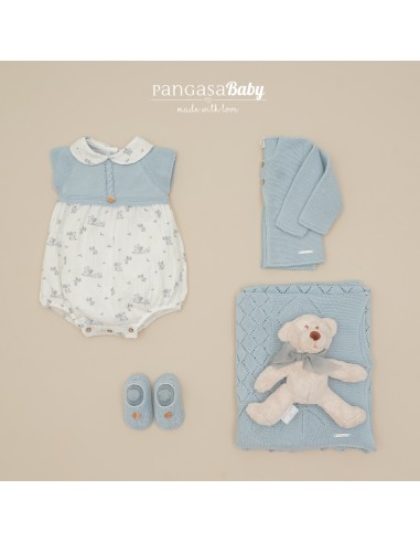 PELELE CONEJOS CELESTE 