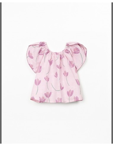 BLUSON ESTAMPADO MALVA 