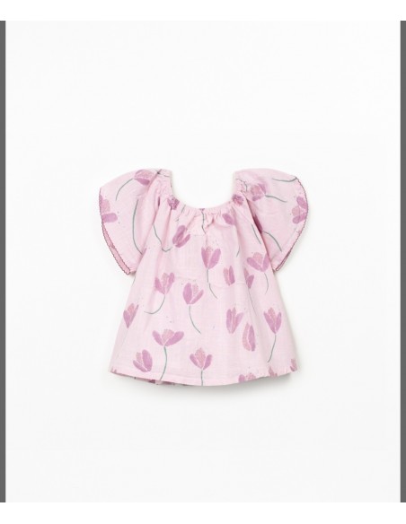 BLUSON ESTAMPADO MALVA 