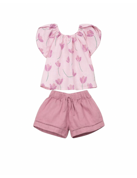 BLUSON ESTAMPADO MALVA 