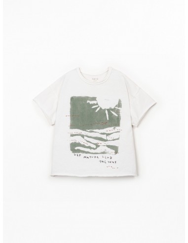 CAMISETA CRUDO/ VERDE