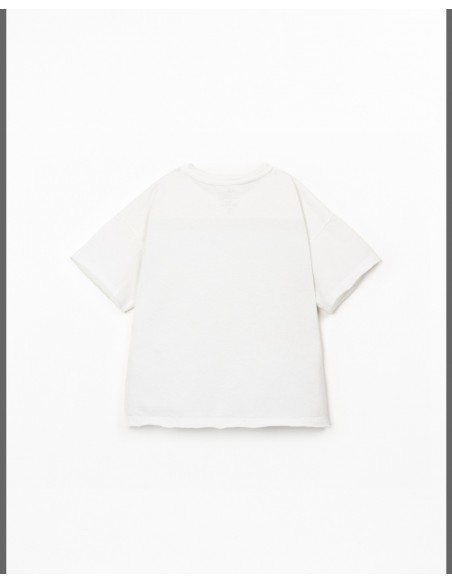 CAMISETA CRUDO BASICA BOLSILLO