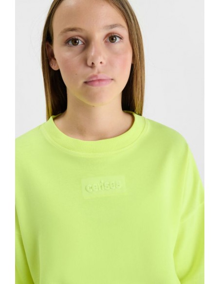 SUDADERA FLUOR CORTE CADERA
