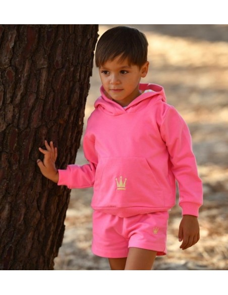 SUDADERA FUCSIA