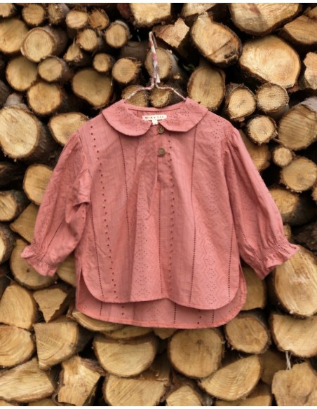 BLUSA CORAL BORDADA
