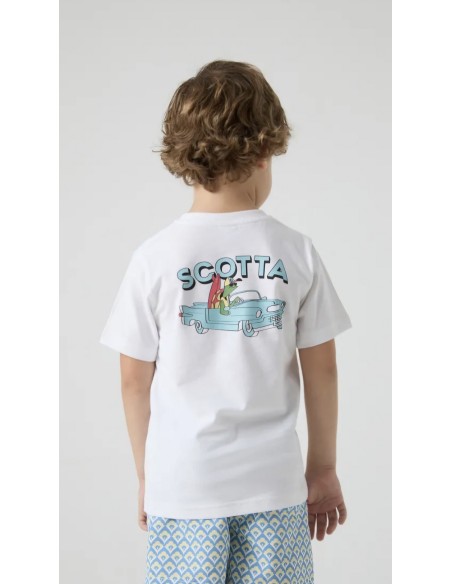 CAMISETA TORTUGA BLANCA