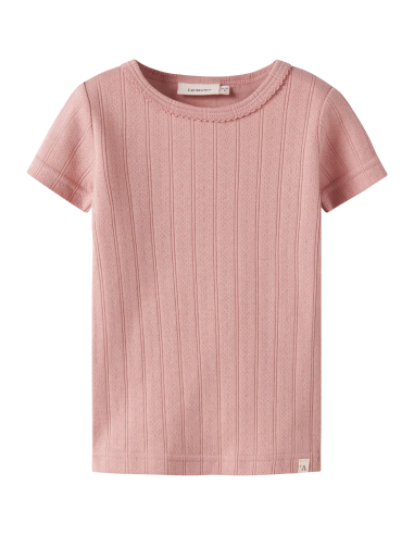 CAMISETA ROSA EMPOLVADO 