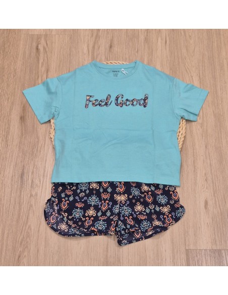 CAMISETA VERDE FEEL GOOD