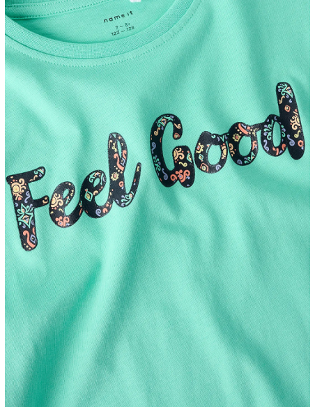 CAMISETA VERDE FEEL GOOD