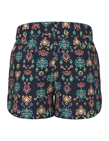 SHORT ETNICO MARINO