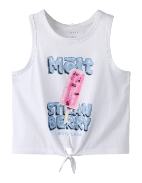 CAMISETA BLANCA NUDO