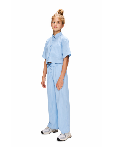 PANTALON  AZUL FLUIDO