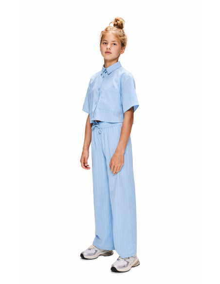 PANTALON  AZUL FLUIDO
