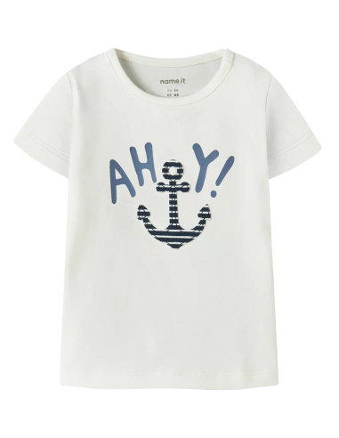 CAMISETA BLANCA  ANCLA
