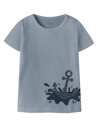 CAMISETA AZUL ANCLA