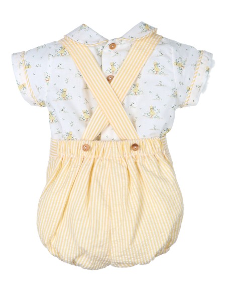 PETO+BLUSA PATITOS