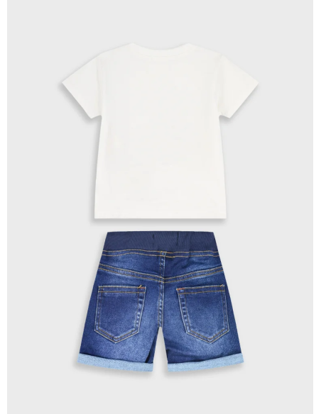 CAMISETA+BERMUDA VAQUERA
