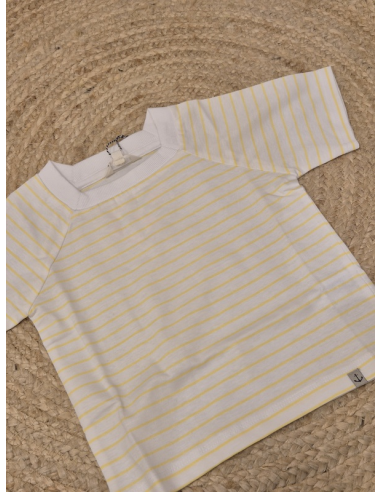 CAMISETA RAYAS AMARILLAS