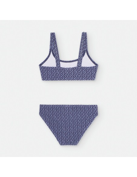 BIKINI AZUL ROMBOS