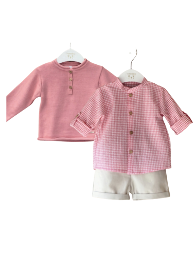 CAMISA+BERMUDA PETALO