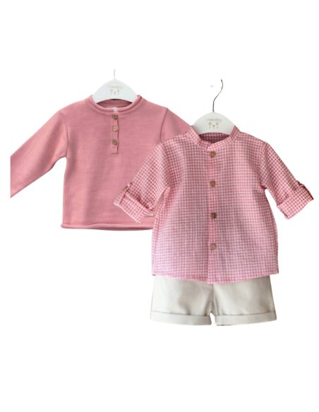 CAMISA+BERMUDA PETALO