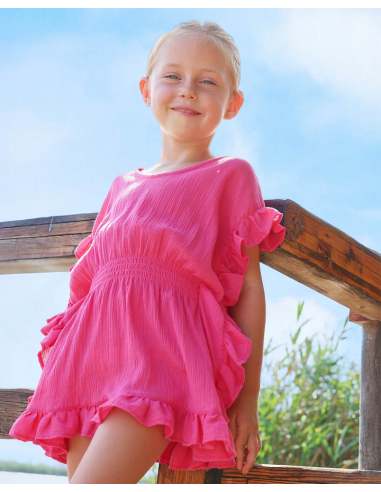 CAMISOLA PLAYA FUCSIA