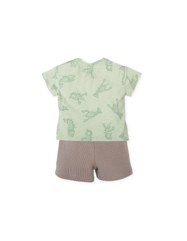 CAMISETA VERDE+BERMUDA