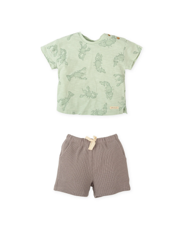 CAMISETA VERDE+BERMUDA