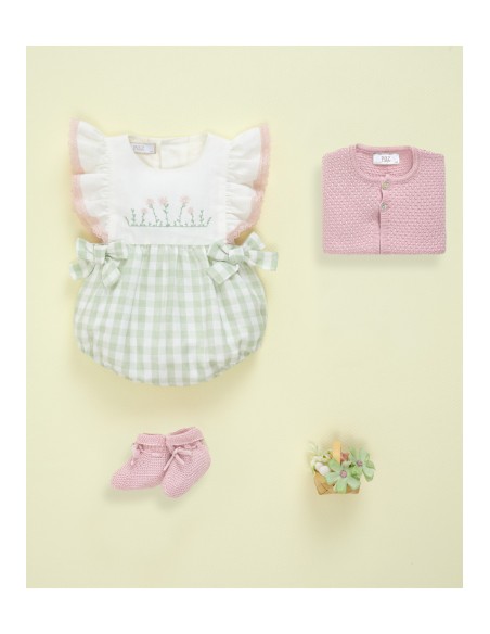 CHAQUETA LARGA FRESCURA ROSA DUNA