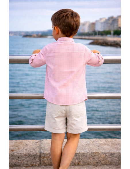 CAMISA+BERMUDA PETALO