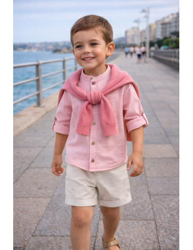 CAMISA+BERMUDA PETALO