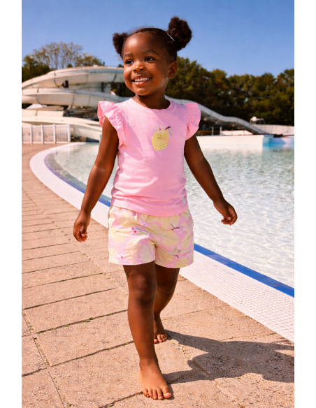CAMISETA ROSA LIMON