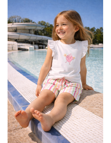 CAMISETA BLANCA FRESA