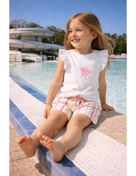 CAMISETA BLANCA FRESA